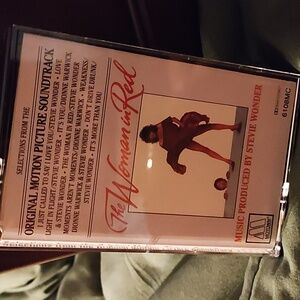 The Woman in Red soundtrack cassette tape